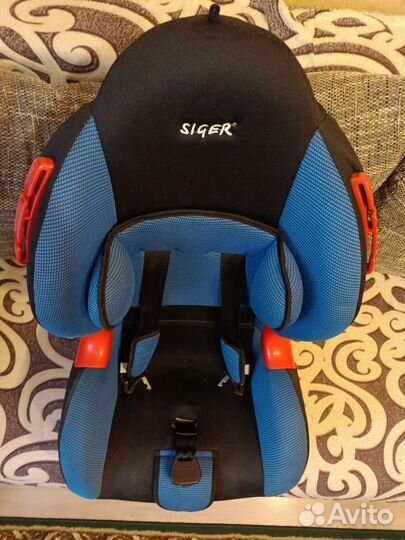 Детское автокресло siger 9-18 кг