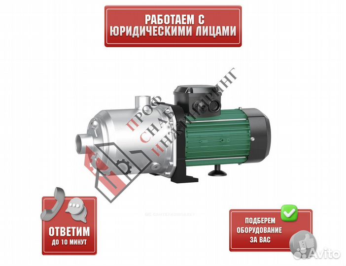 Насос medana CH1-L.405-1/E/E/10T PN10 3х230/400В 5