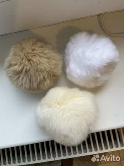 Меховые помпоны