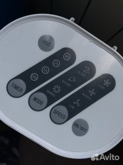 Вентилятор колонна с пультом