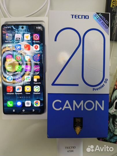 TECNO Camon 20 Premier, 8/512 ГБ