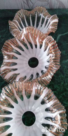 Плафоны для люстры 3шт