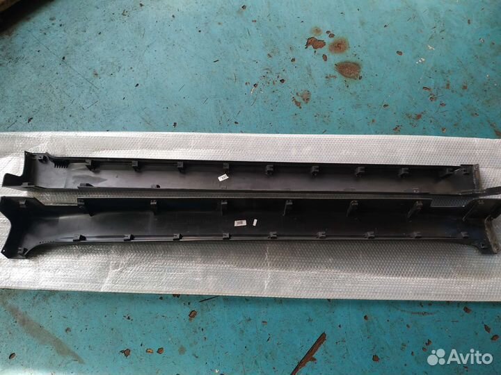 Порог пластиковый на Kia Sportage 4 2016г