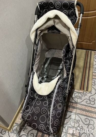Коляска санки