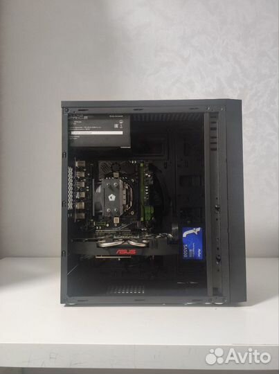 Игровой пк Intel core i7 8700k/RX570/16 GB/SSD