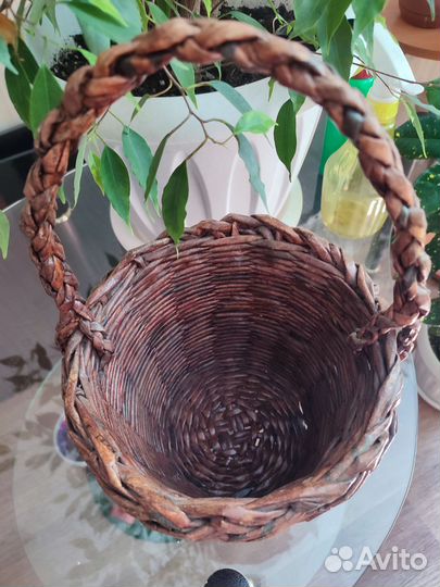 Корзина плетеная под фрукты