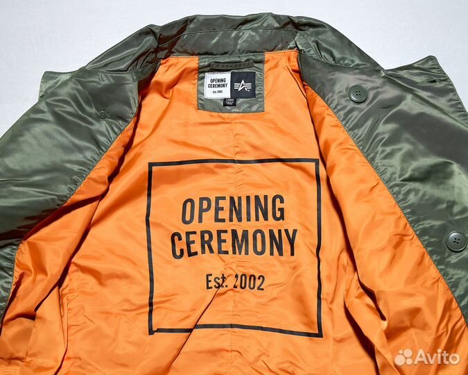 Плащ Alfa Industries x Opening Ceremony