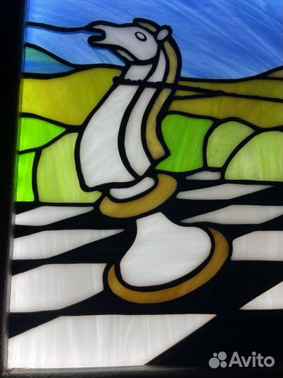 Картина панно ночник светильник стекло