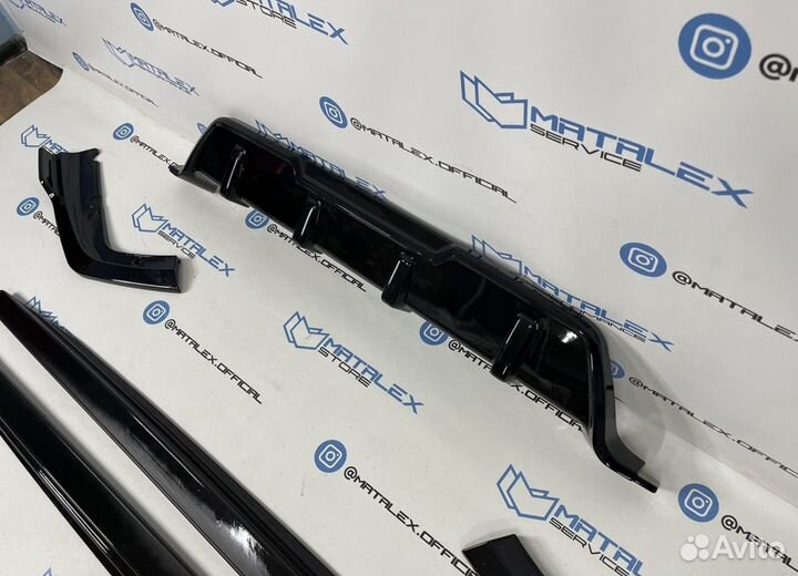 Перфоманс X6 G06 / губа, лезвия, элероны, диф