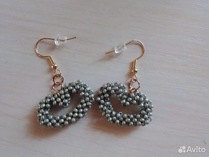 Серьги из бисера