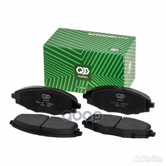 Колодки тормозные дисковые перед, прав, лев