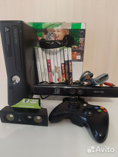 Xbox 360 + Kinect + Игры