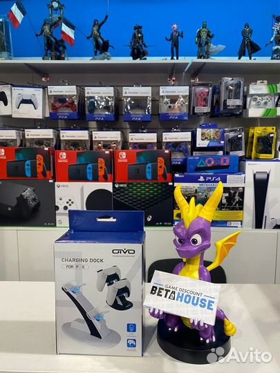 Зарядная станция для геймпадов PS5