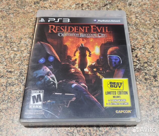 PS3 Resident Evil Operation Raccoon City
