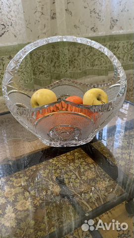 Конфетница хрусталь СССР