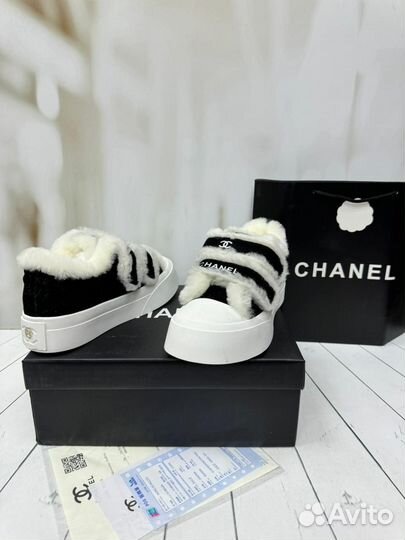 Зимние Кеды Chanel Размеры 36-40