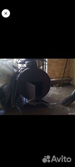 Печь буржуйка для гаража