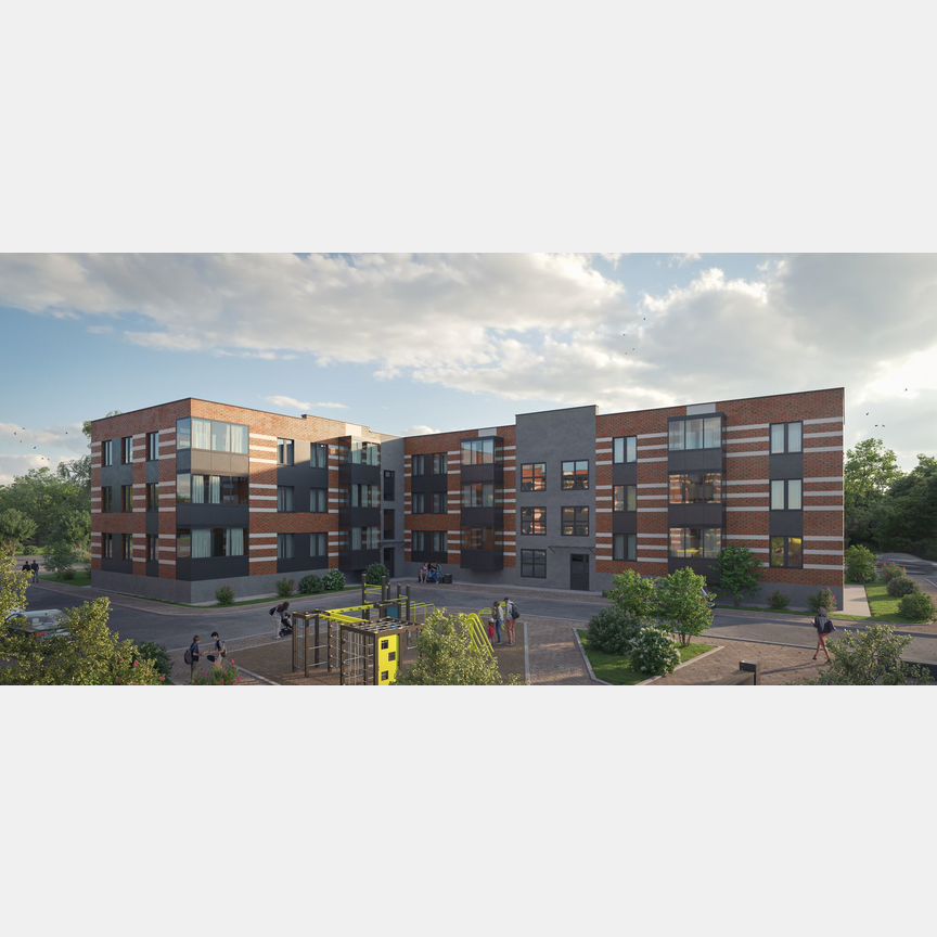 1-к. квартира, 46,5 м², 2/3 эт.