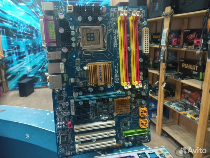 Мат плата Gigabyte GA P35 DS3L LGA 775