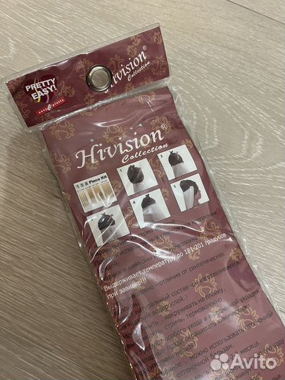 Искусственные волосы на заколках Hivision