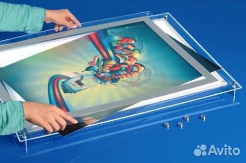 Световая панель (Лайтбокс) Crystal, А1, подвесная