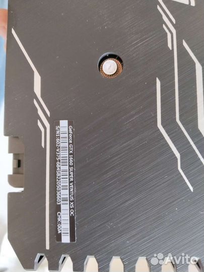 Видеокарта MSI gtx 1660 Super 6gb