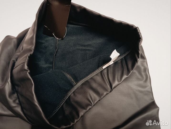 Леггинсы под кожу новые 44-46