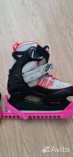 Коньки раздвижные 29-32