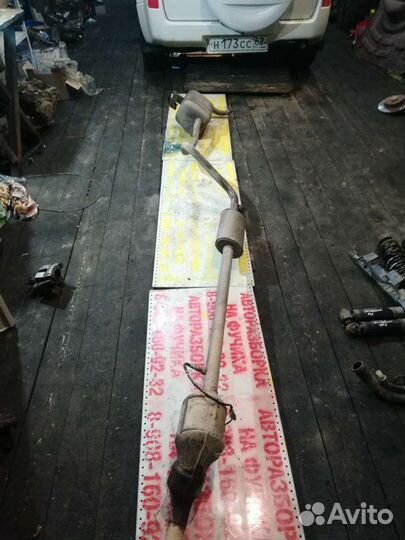 Глушитель рено меган 2