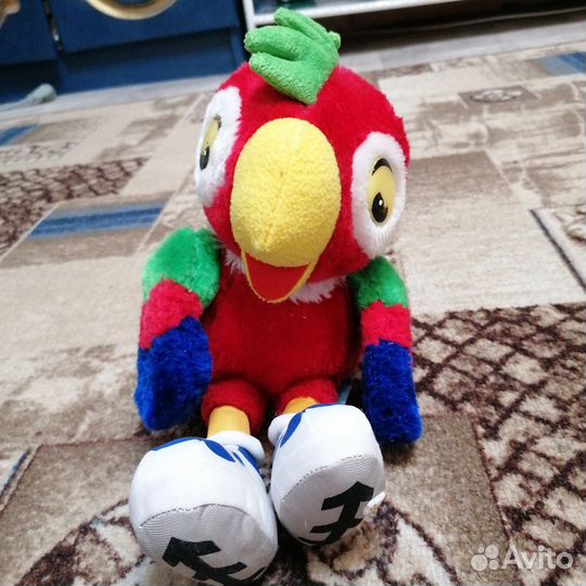 Мягкая игрушка попугай