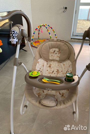 Детские электронные качели