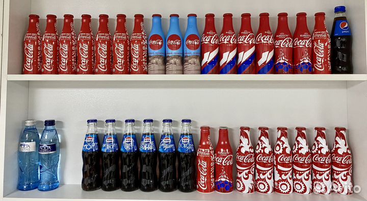 Коллекция coca-cola, pepsi, fanta, sprite