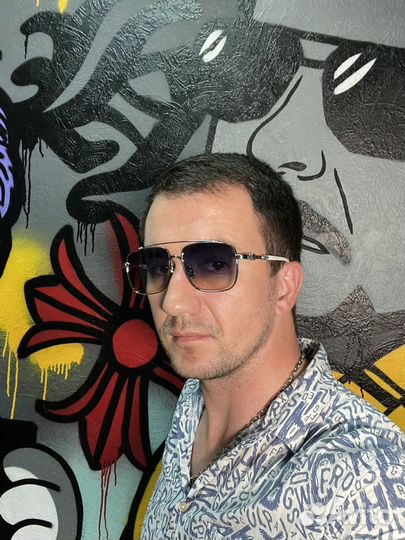 Очки chrome hearts унисекс ручная работа