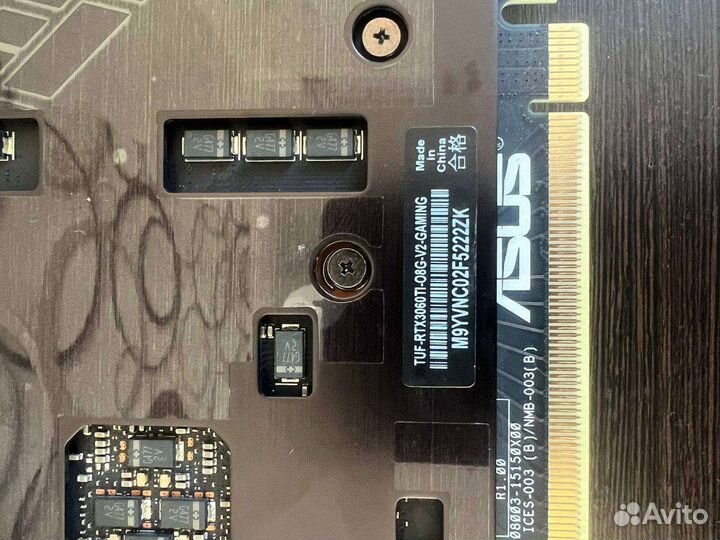 Видеокарта asus geforce rtx 3060 Ti