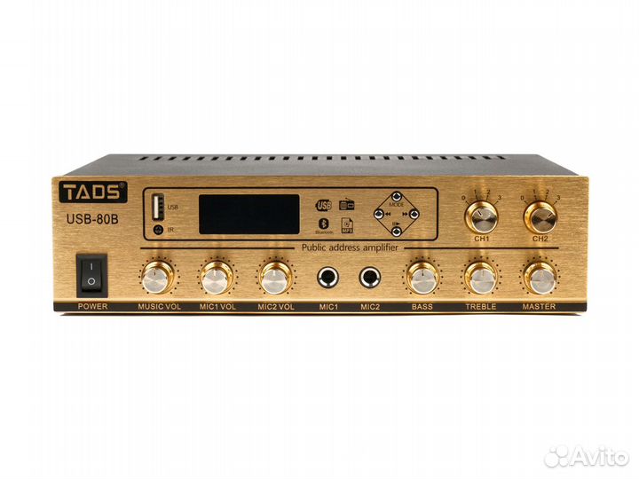 Усилитель мощности, трансляционный tads DS-80B