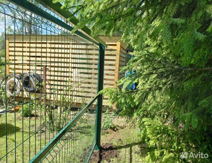 Забор из 3D сетки для дома под ключ