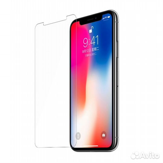 Защитное стекло на iPhone 11 Pro/Xs/x