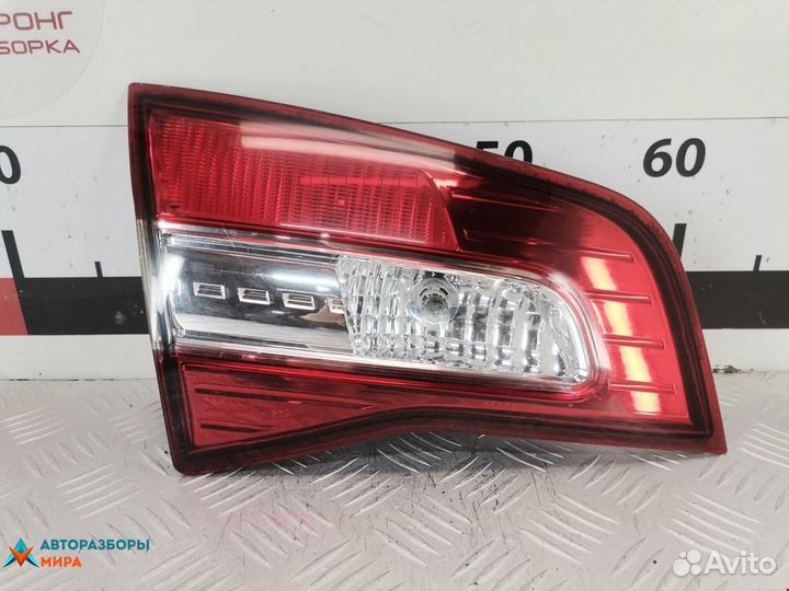 Фонарь крышки багажника левый Renault Koleos 2010