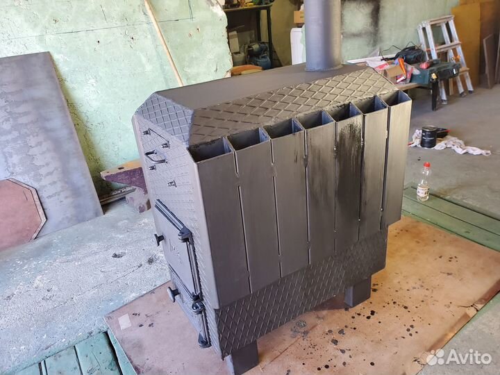 Печь дровяная отопительная
