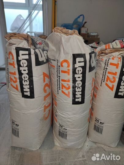 Клей и финишная шпаклёвка церезит