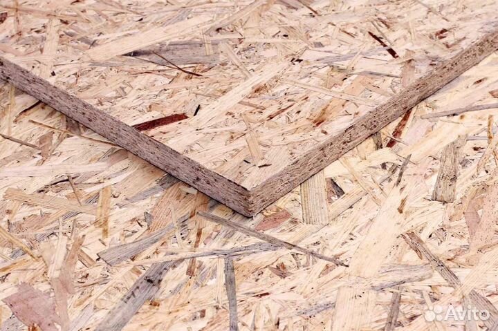 Осб (osb осп-3) 9 мм плита калевала, кроношпан