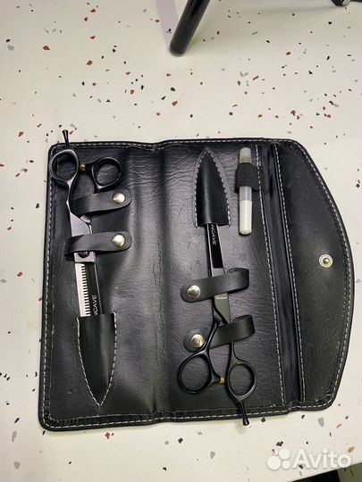 Ножницы филировочные и прямые набор jaguar