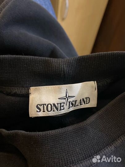 Stone island свитшот черный