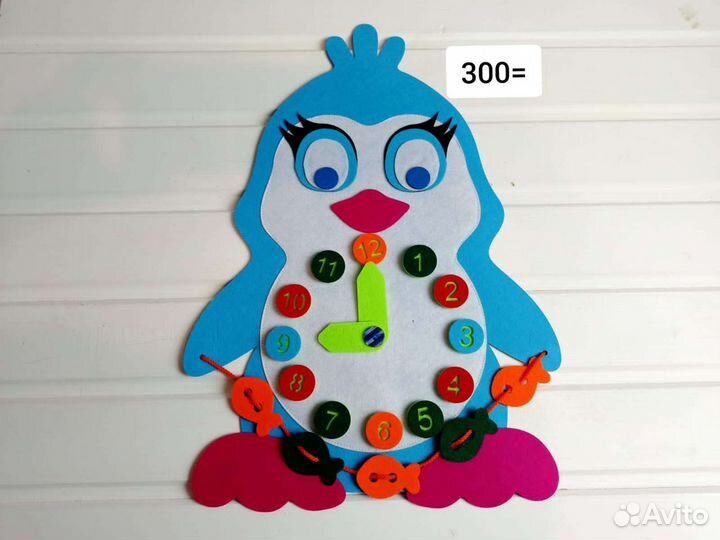 Развивающая игра из фетра