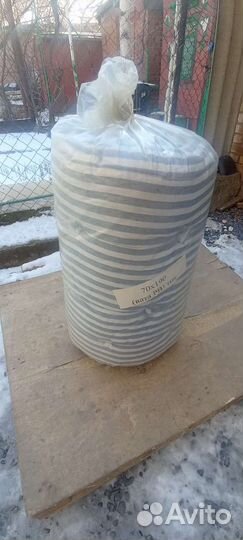 Матрас ватный в тике 70х190