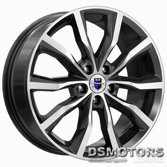 Диски Портер 7.5/18 5x114.3 ET35 d66.1 алмаз чёрны