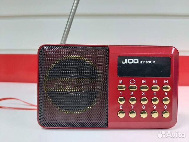 Радиоприемники аккумуляторные FM/USB/MicroSD новые