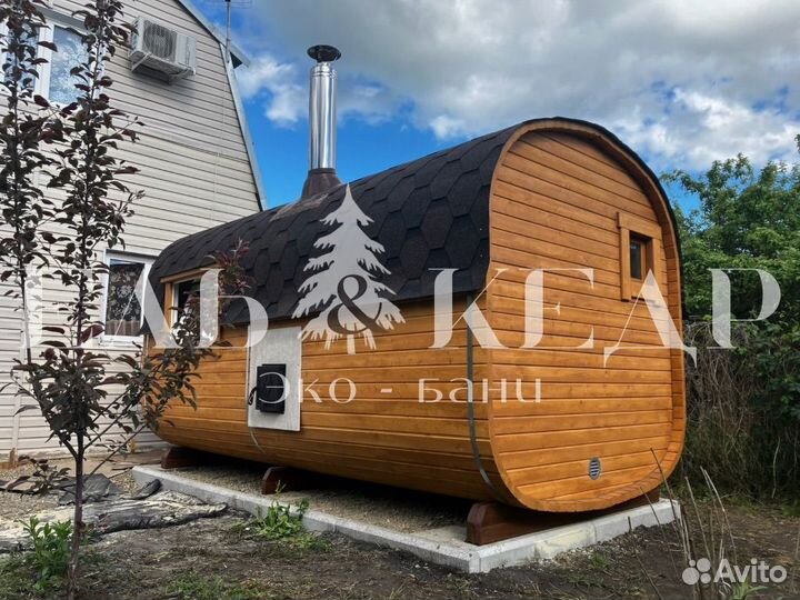 Бани - бочки от производителя под ключ
