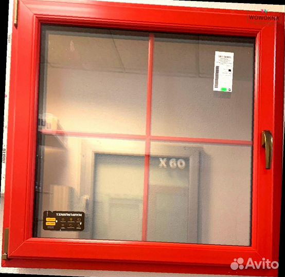 Пластиковое окно пвх Rehau одностворчатое