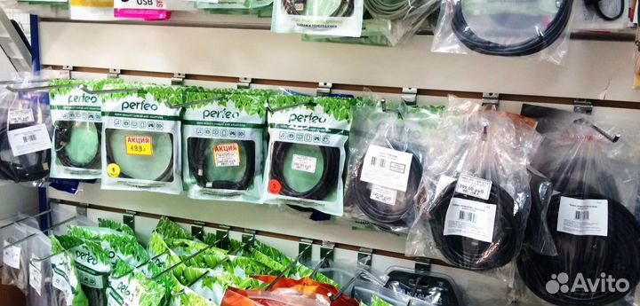 Hdmi кабели новые, разной длины от 1 м до 30 метр